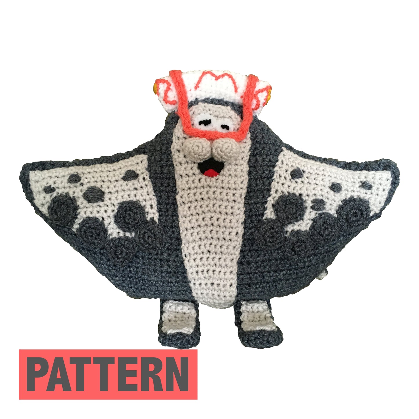 Splatoon: Big Man Amigurumi Pattern (PDF Download)